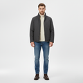 Men's Insulated Jacket – Grey Winter Jacket