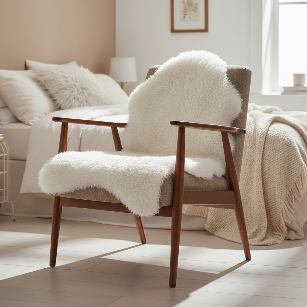 Faux Sheepskin Rug