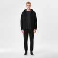 Men's Utility Hoodie Jacket – Black
