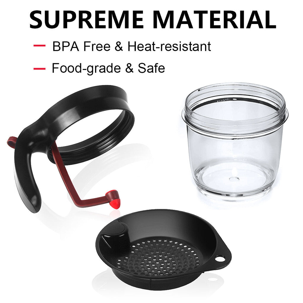 Gravy Fat Separator – 4 Cup, Bottom Release with Strainer