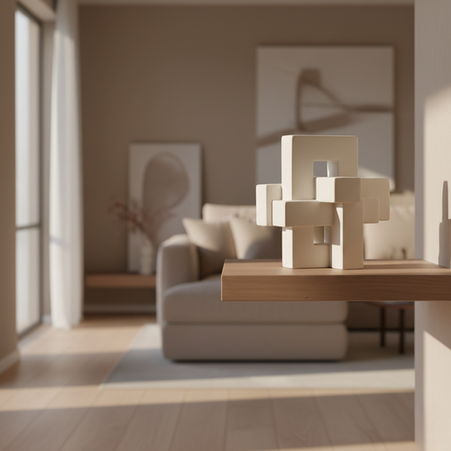 Abstract Table Sculpture