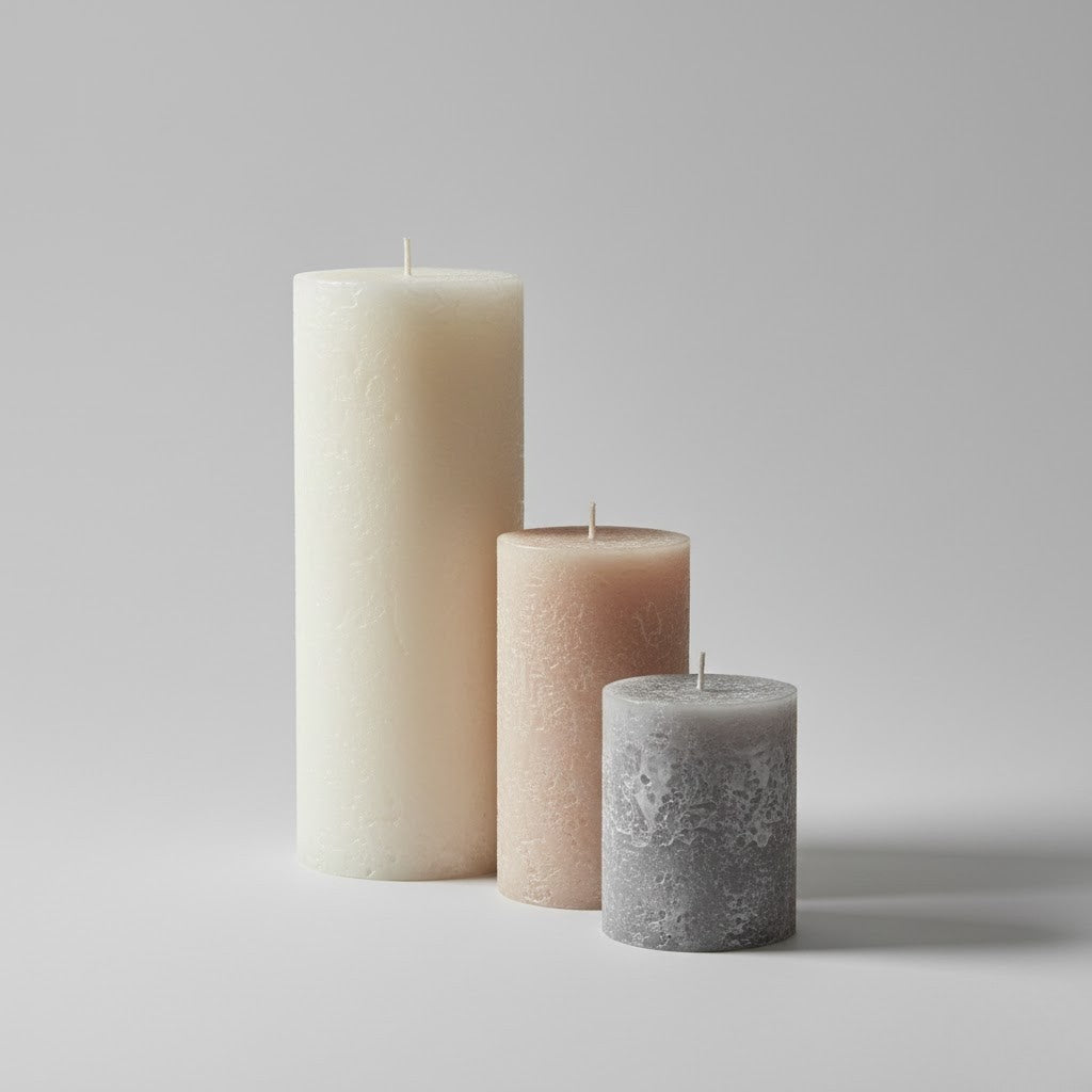 Pillar Candle Set