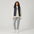Women's Puffer Gilet – Navy Padded Gilet