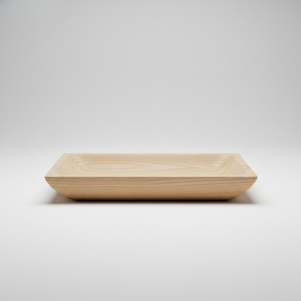 Rustic Wooden Serving Tray
