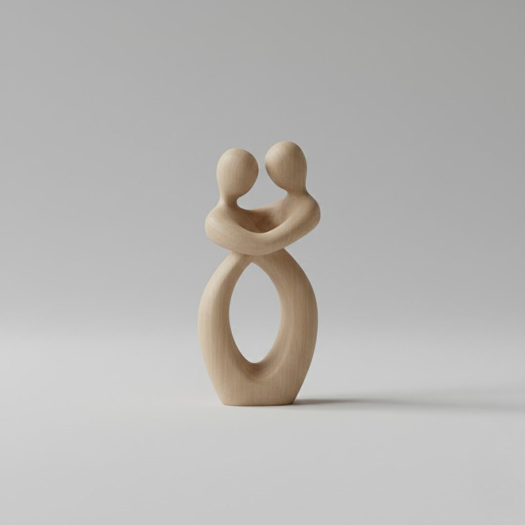 Abstract Couple Statue