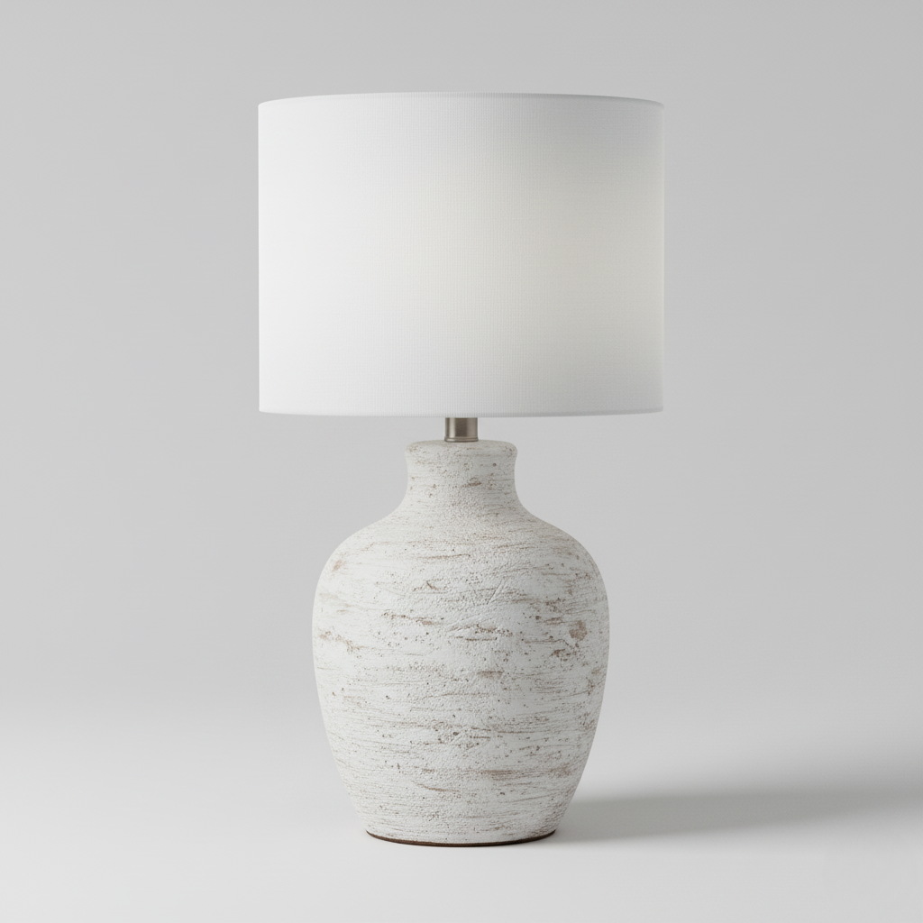 Textured Ceramic Table Lamp