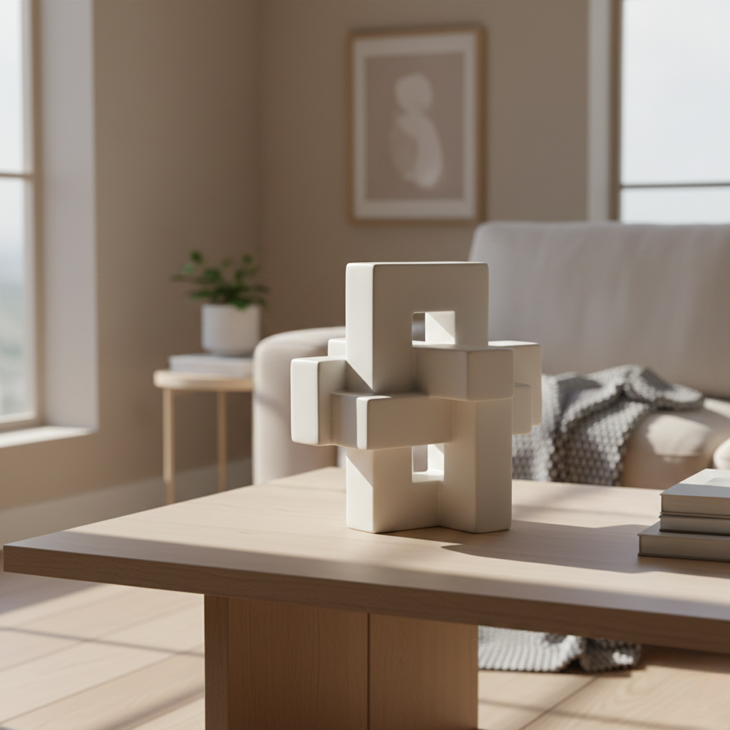 Abstract Table Sculpture
