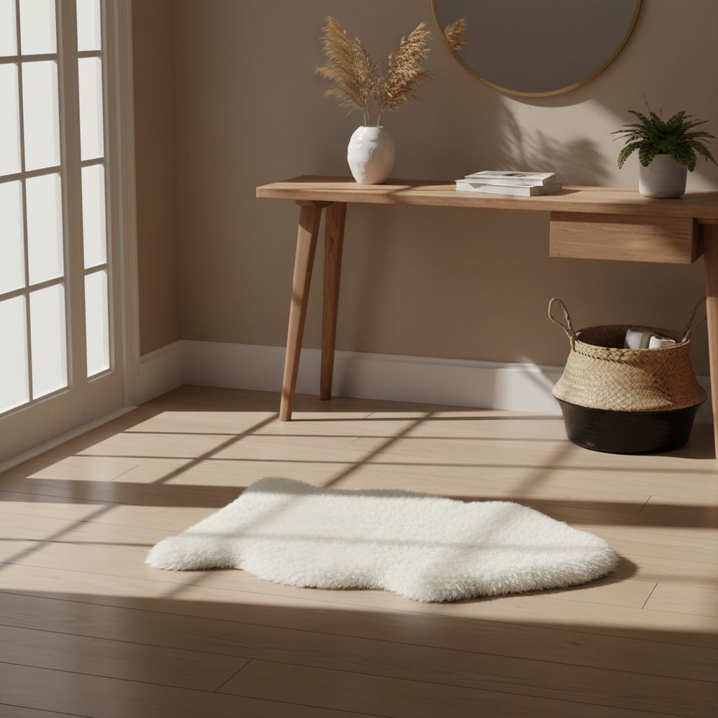 Faux Sheepskin Rug