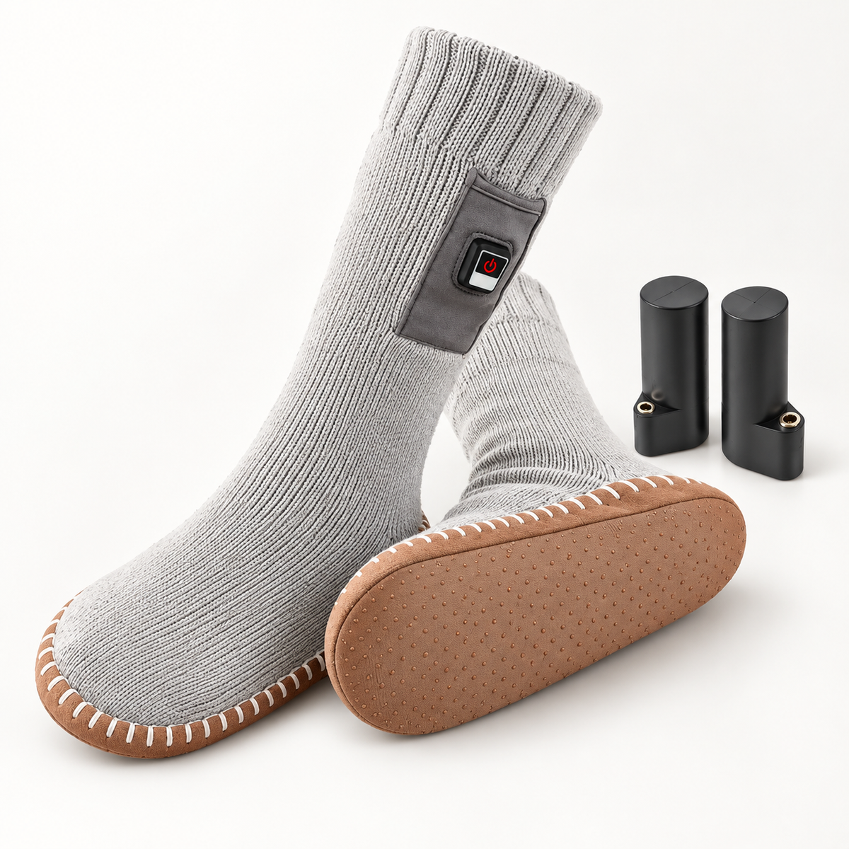 Rechargeable Heated Slipper Socks for Cozy Winter Comfort