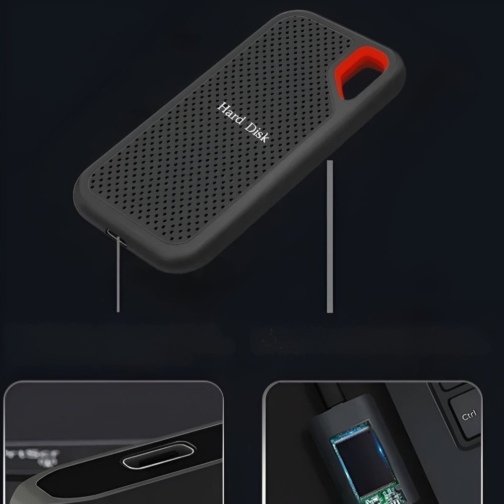 Portable External SSD – High-Speed USB-C Storage Drive