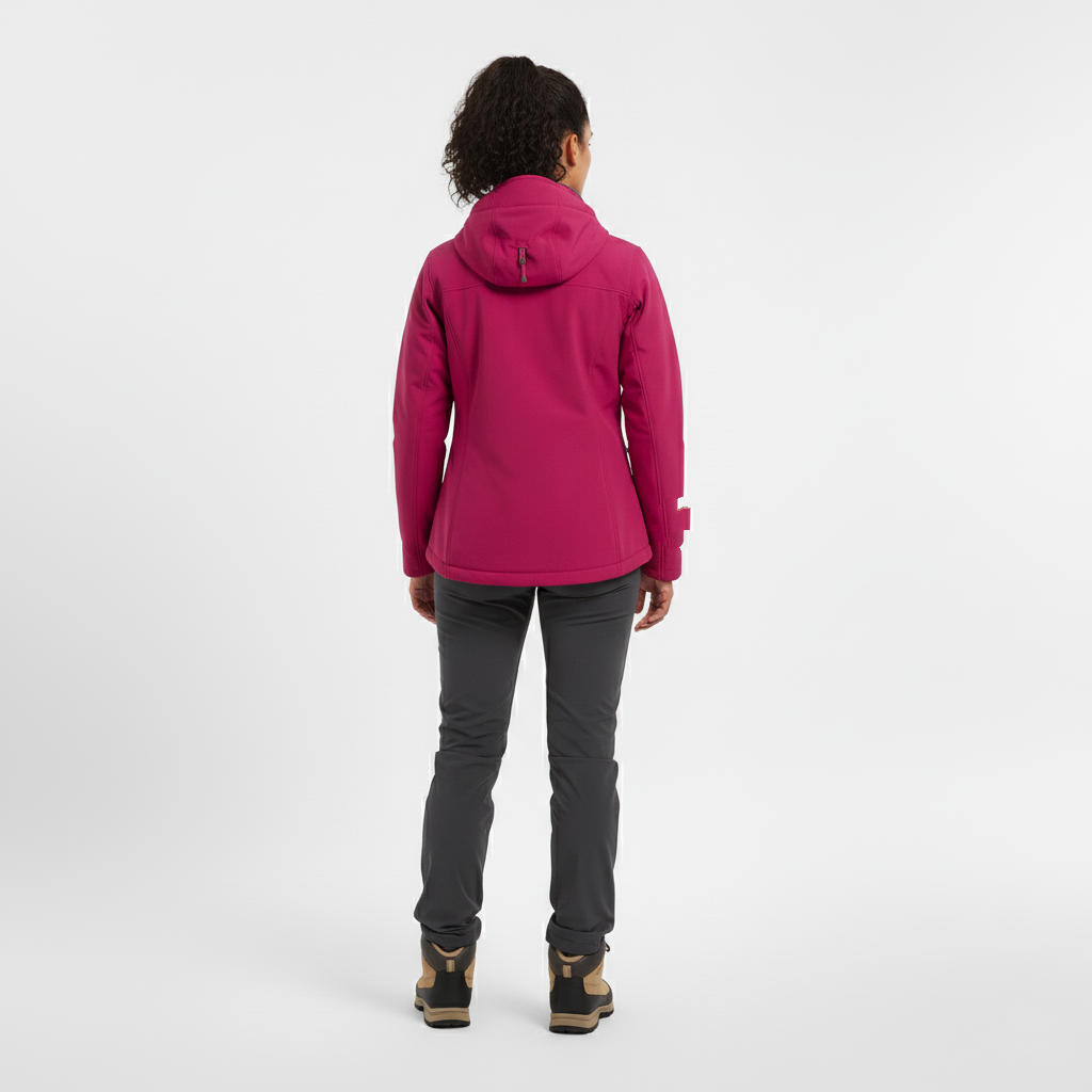 Women's Softshell Jacket – Pink Outdoor Jacket