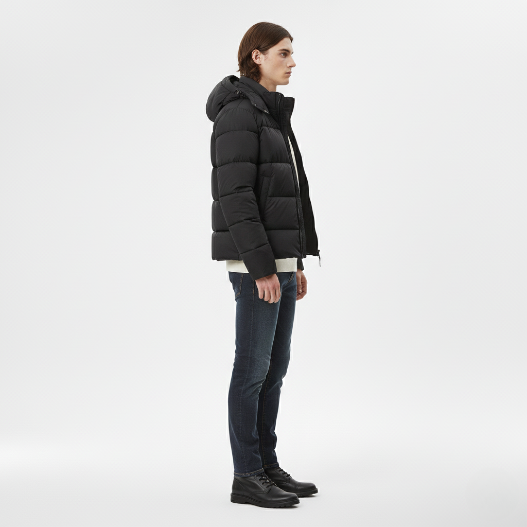 Men's Quilted Puffer Jacket