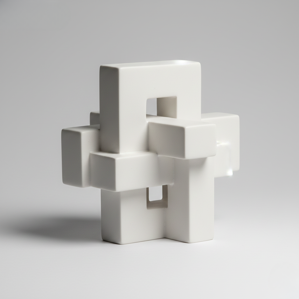 Abstract Table Sculpture