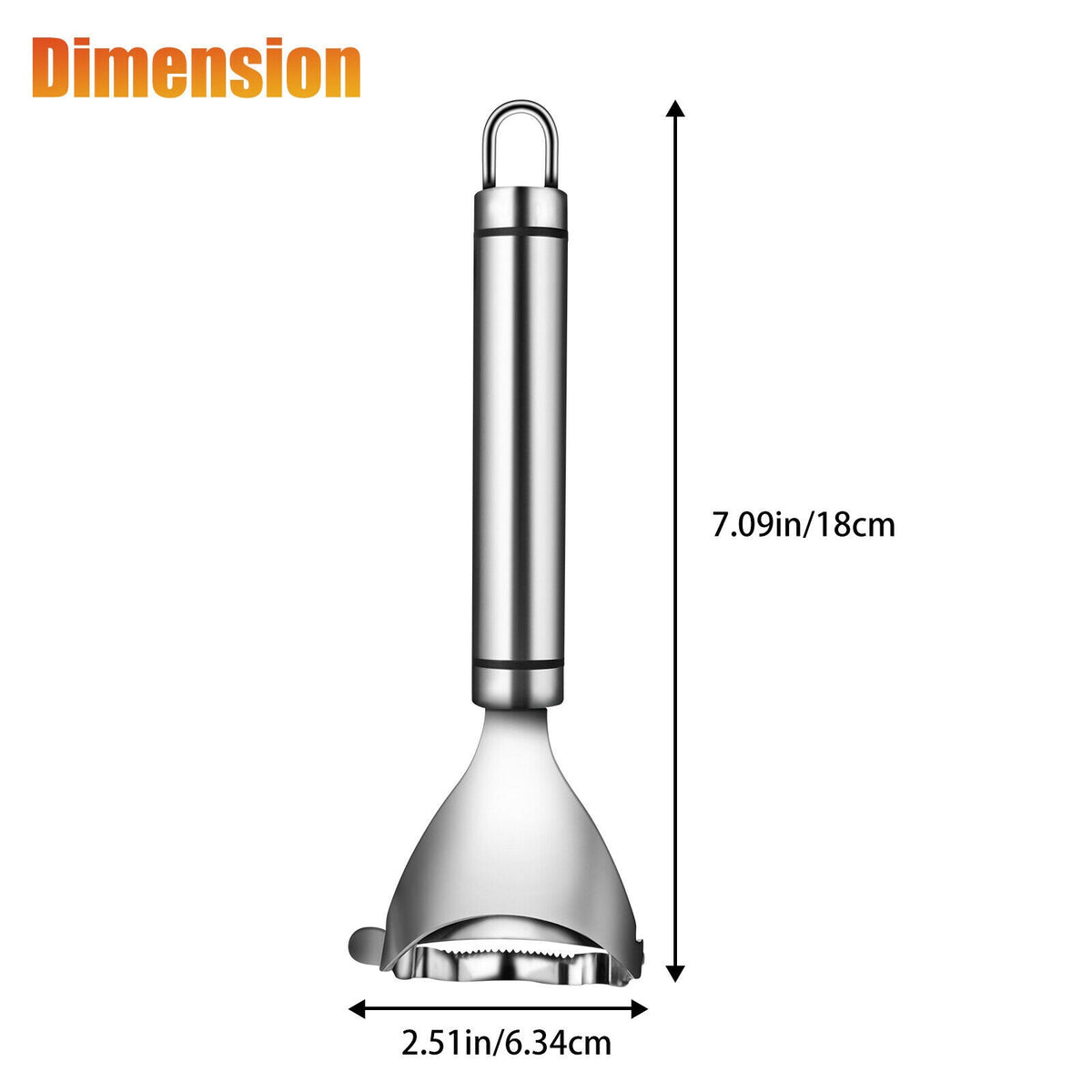 Stainless Steel Corn Peeler | Easy Kernel Remover